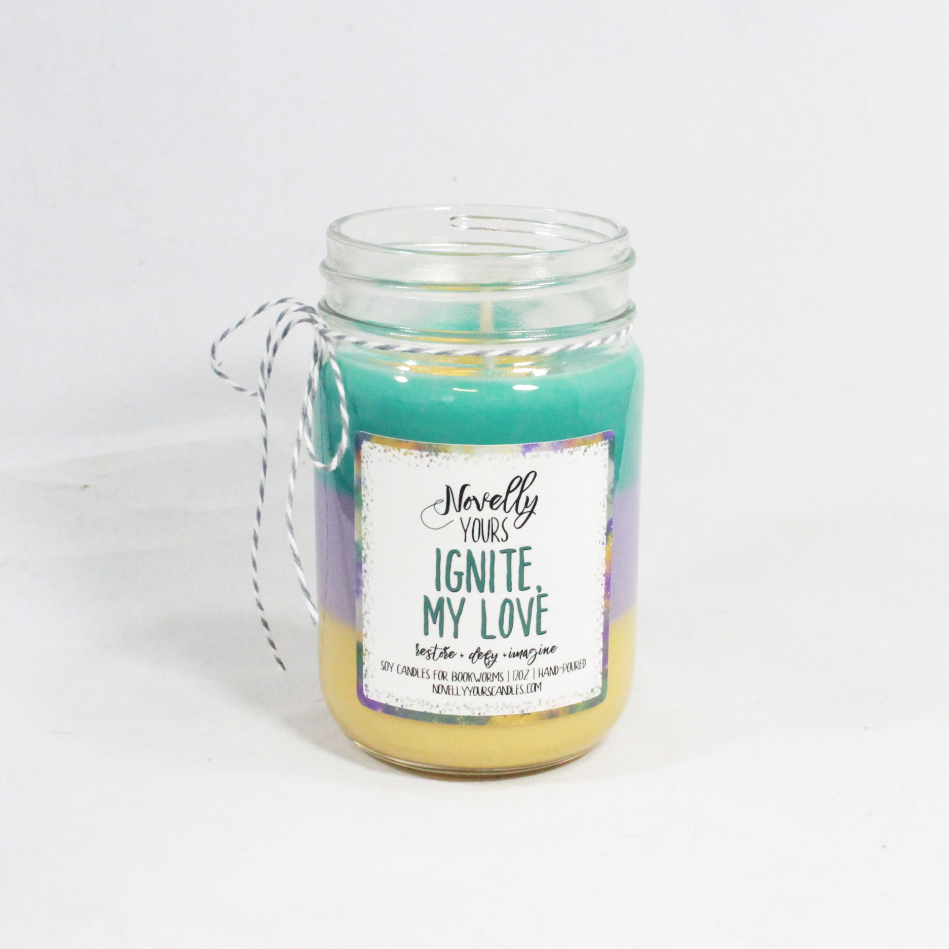 Ignite, My Love · 12oz jar · Layered Candle