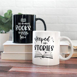 So Many Books mug