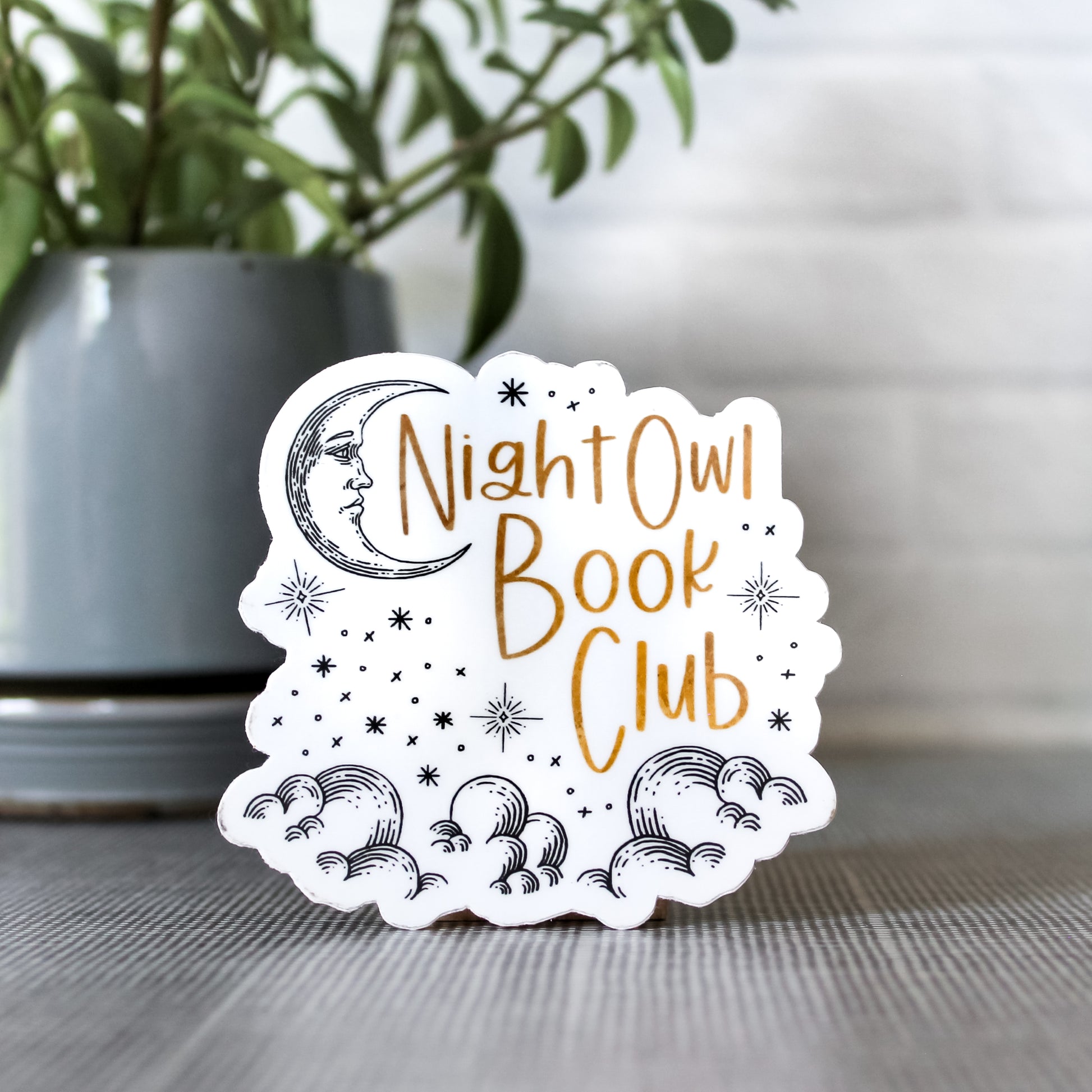 Night Owl Book Club sticker