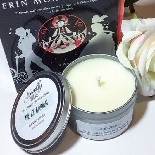 The Ice Garden | 8oz tin | Winter Seasonal Candle - Novelly Yours