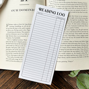 Reading Log Bookmark