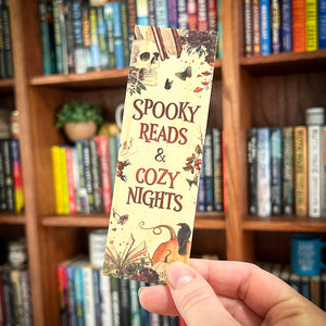 Spooky Reads Wooden Bookmark