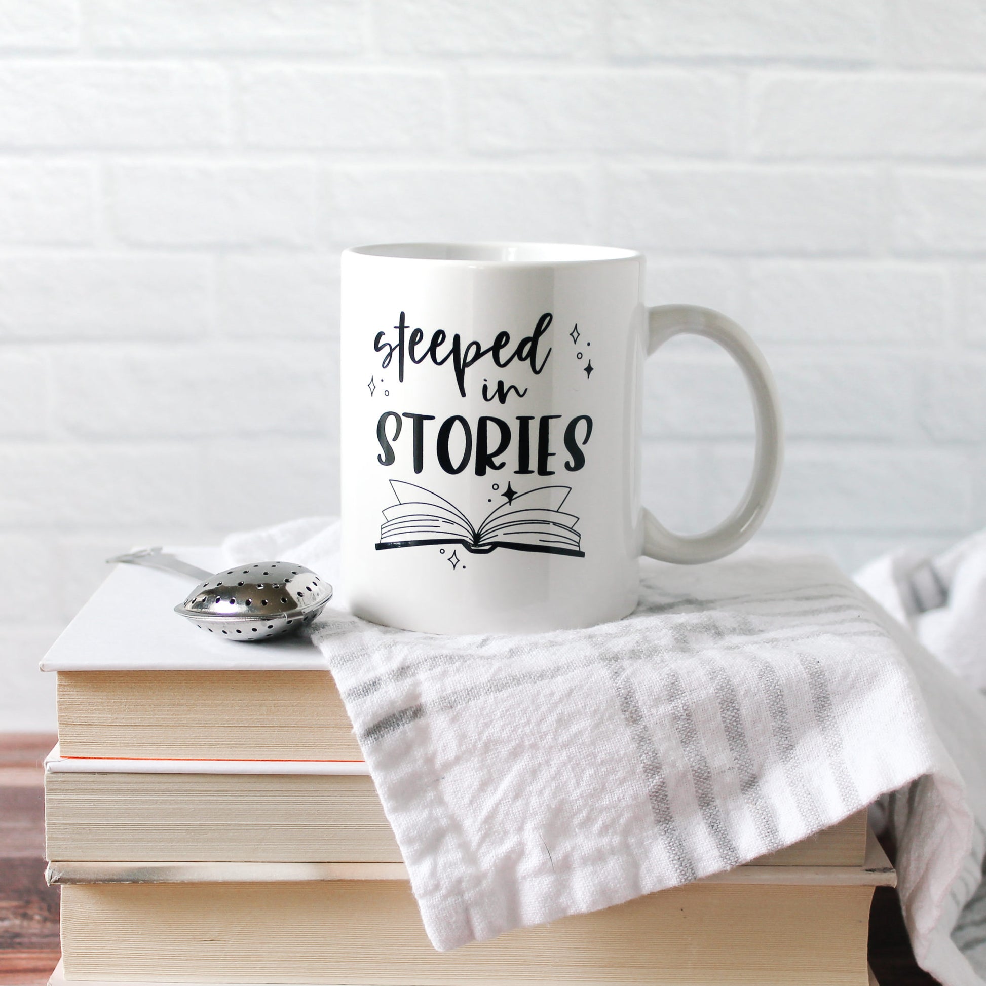 Steeped in Stories mug