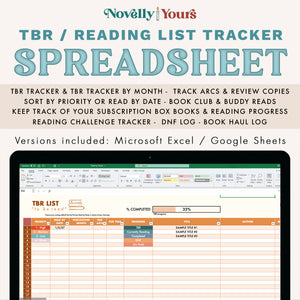 TBR - Review - Challenge Tracker spreadsheet