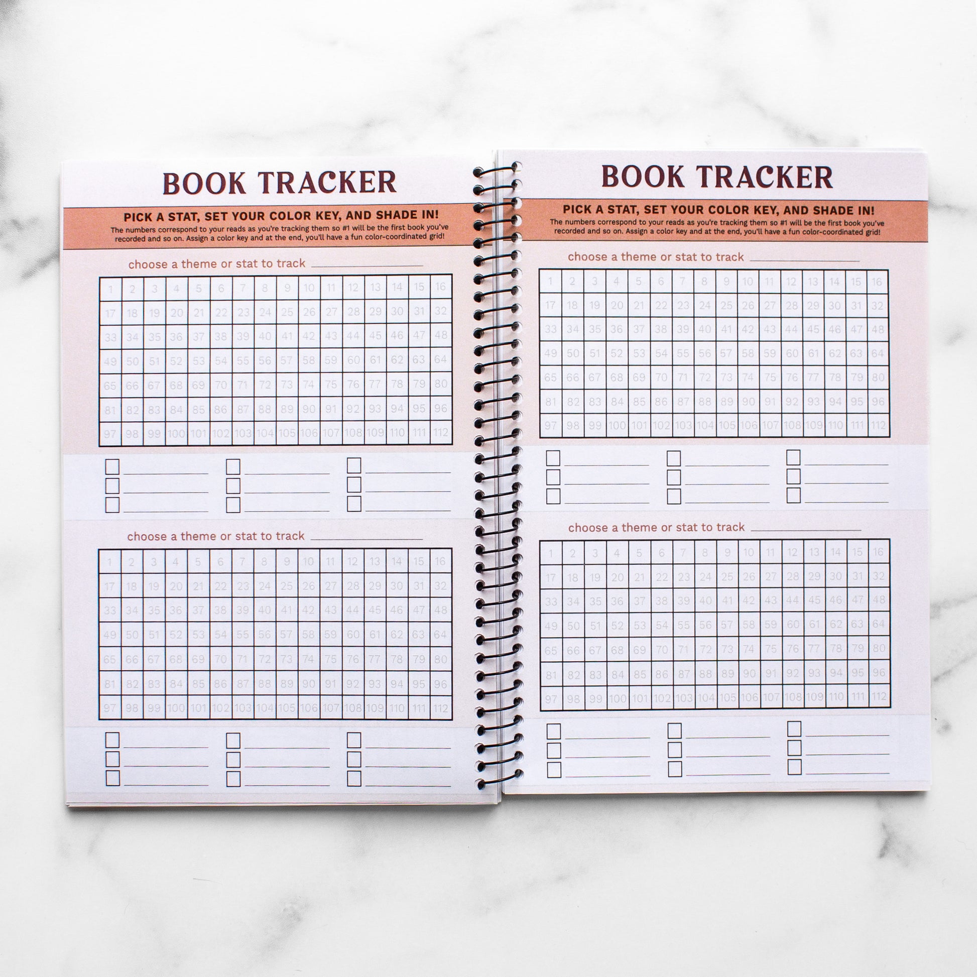 Undated Reading Tracker - PREORDER