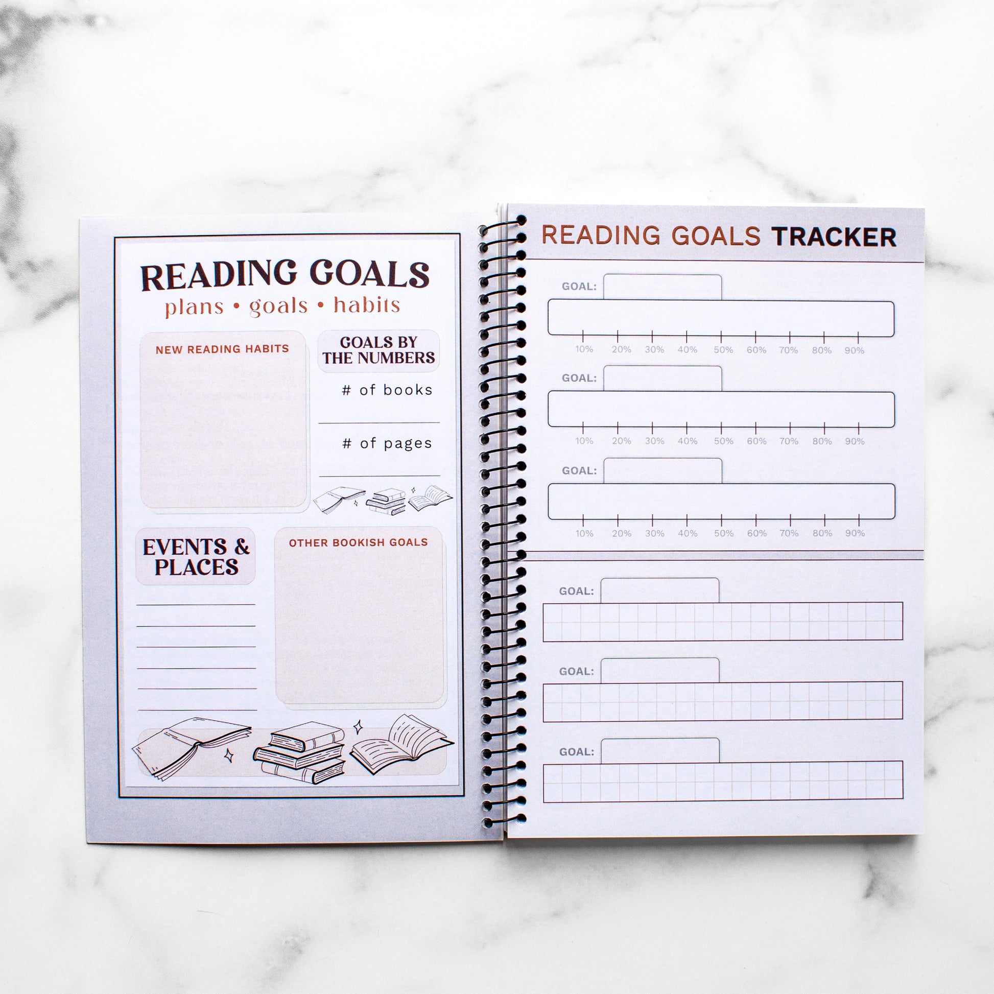 Undated Reading Tracker - PREORDER