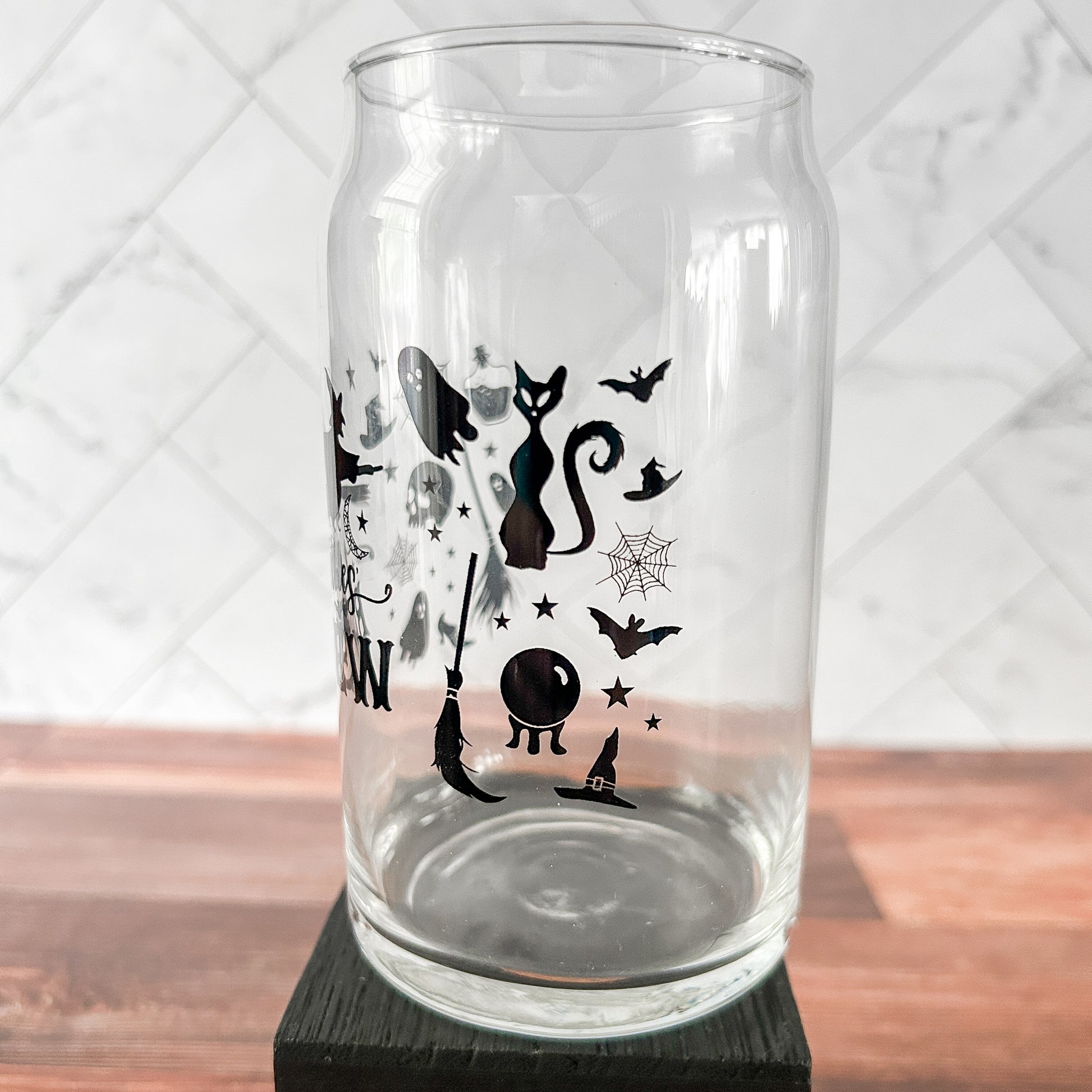 Witches' Brew glass