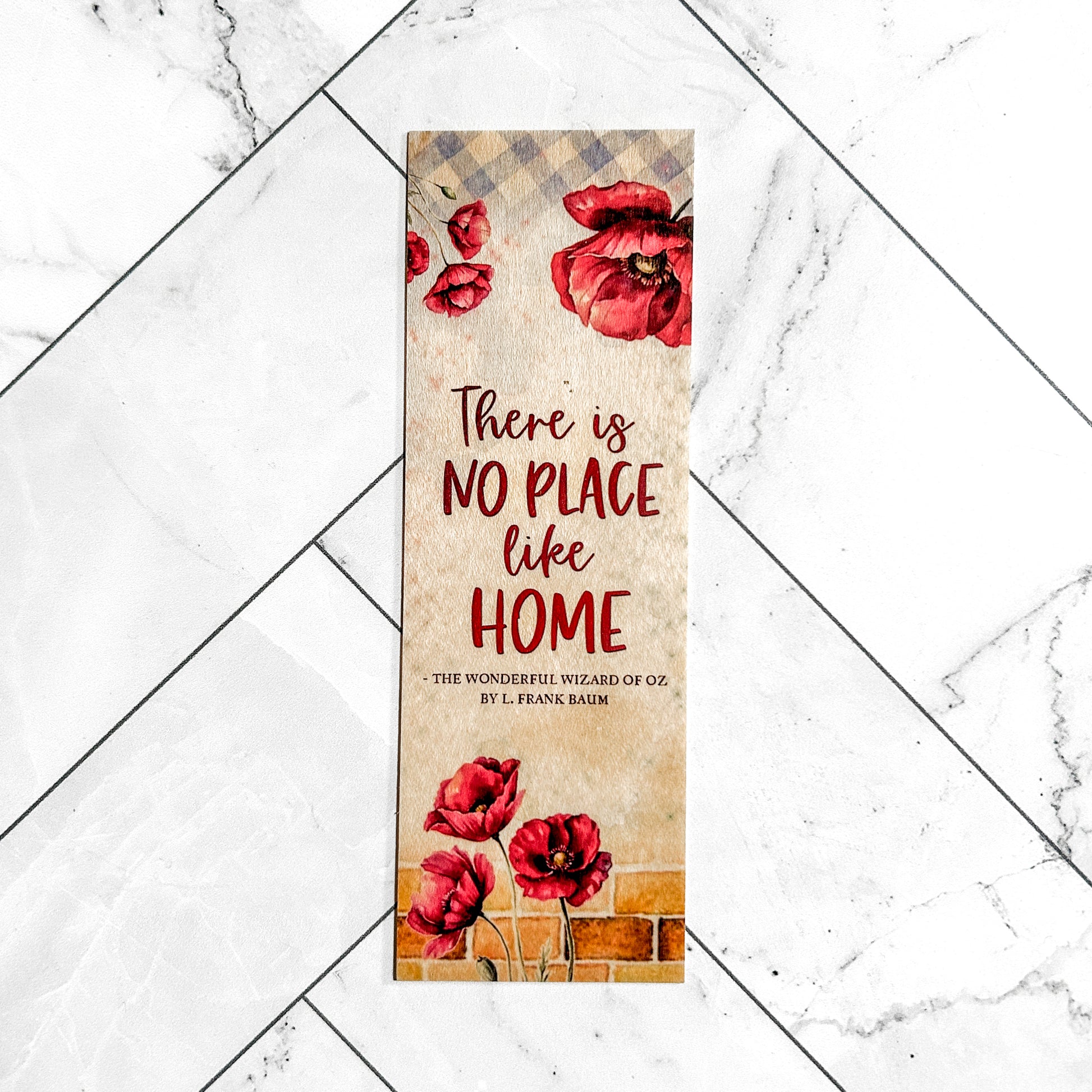 No Place Like Home woodmark